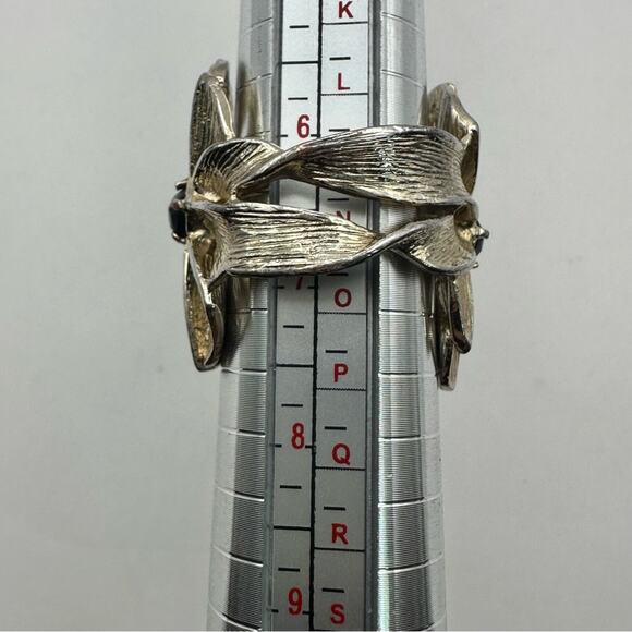 Kendra Scott Ryder Ring Size 6.5 6 1/2 Oversized Chunky Flower Boho Bohemian - Picture 10 of 12